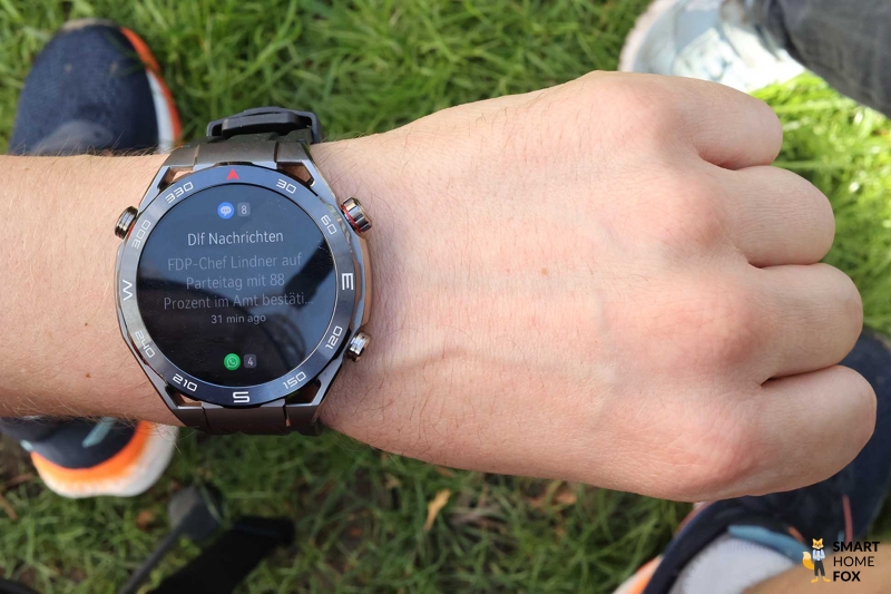 Функция сообщений Huawei Watch Ultra